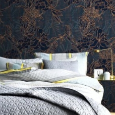 Dark Floral Wallpaper Mural, Floral Peel and Stick Wallpaper, Removable Wallpaper, Temporary Wall Murals